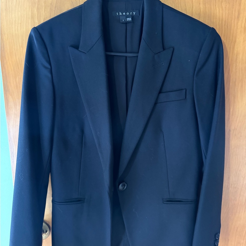 Theory Women's Classic Black Suit Jacket